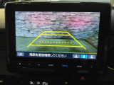 リアカメラがついているので、駐車や後進の際にとても便利です♪