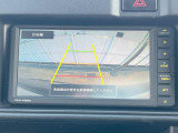 【バックカメラ】駐車時に後方がリアルタイム映像で確認できます。大型商業施設や立体駐車場での駐車時や、夜間のバック時に大活躍!運転スキルに関わらず、今や必須となった装備のひとつです!
