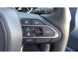 レーダークルーズコントロール。前の車の速度に合わせて車間をキープしてくれます。渋滞時も対応。高速道路での運転を支援してくれます。