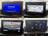 ホンダ純正ギャザズ9インチナビLXM-247VFNiを装備。AppleCarPlay&AndroidAuto/AM/FM/CD・DVD再生/BTA/フルセグTV/リヤカメラがご利用いただけます