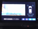 バックカメラの画像です。車庫入れの安心感がアップしますね。
