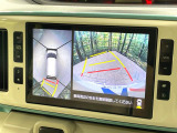 【パノラマモニター】専用のカメラにより、上から見下ろしたような視点で360度クルマの周囲を確認することができます☆死角部分も確認しやすく、狭い場所での切り返しや駐車もスムーズに行えます。