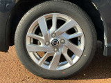 155/65R14インチ純正アルミホイールです。