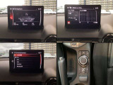 オーディオ、ご自身の運転記録やメンテナンスログを表示する「マツダコネクト」を搭載。人間工学に基づき、自然な位置に搭載されております。もちろんBluetooth等のオーディオにも対応しております。