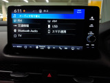 フルセグテレビ搭載。USB入力、Bluetoothオーディオに対応しています。