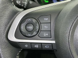 ステアリングスイッチ装備!運転しながら手元でオーディオの操作などができます。