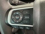 【オーディオリモコンスイッチ】ステアリング左に装備!運転中、視線をそらさずに選曲・ボリューム調整が可能に!