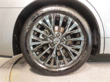 225/55R19タイヤ&19&times;7Jアルミホ イール(ブラックスパッタリング塗装)