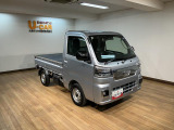 ハイゼットトラックのお買得車が入庫しました!CVT車です!CDチューナー、ETC、LEDヘッドライト・フォグ、キーフリー、電動格納ミラー、パワーウィンドー、オートライト、作業灯など装備の1台です!!