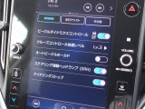 車両機能の各種設定も、センターディスプレイで操作可能です