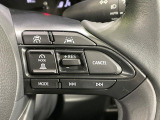 【レーダークルーズコントロール】高速道路での長距離走行が楽に!!自動で速度を保つクルーズコントロールが、衝突軽減システムと連携し、前方の車両を感知して車間を保つように速度調節してくれます!!