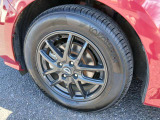 純正アルミホイ-ル付です! タイヤサイズ 185/65R15 (フロント左タイヤ)