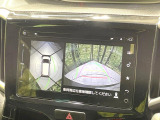 【全方位モニター用カメラ】専用のカメラにより、上から見下ろしたような視点で360度クルマの周囲を確認することができます☆死角部分も確認しやすく、狭い場所での切り返しや駐車もスムーズに行えます。