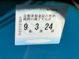 車検整備実施後の納車となりますので、次の車検は購入から2年後です