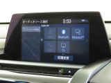 オーディオソース選択画面です。Bluetoothオーディオをご利用いただけます。