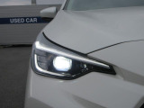 LEDライト&フォグランプ。雨の日や夜道でもしっかりと視界を確保し、安心して運転していただけます