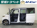 広い開口部&低い床で乗り降りラクラク♪