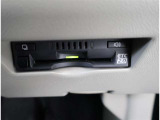 ETC車載器付きです。高速道路の料金所もスムーズに通過できます。