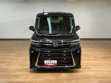 10インチナビ付きタントカスタムの届出済未使用車が入庫しました!バックカメラ、ETC、クルーズコントロール、前席シートヒーター、両側電動スライドドア、LEDヘッドライト・フォグなど装備の1台です!!