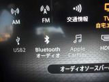 ナビはBluetoothAudio対応です。