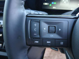 ステアリングスイッチ 手元でオーディオ操作やメーター内の車両設定を行えます!