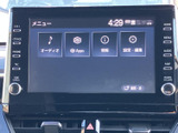 メニュー画面からオーディオやアプリ、情報、設定・編集へアクセスできる構成です。画面上で項目を選んで使えるため、目的の機能を探しやすく、日常の移動をサポートします。