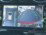 アラウンドビューモニター装備!空から見ているような映像によって不慣れな場所での車庫入れや縦列駐車はもちろん、狭い道でのすれ違いも安心♪