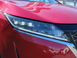 LEDヘッドライト付き!視認性の高い白色光なので路面や側道の障害物を見やすくし、広く明るい視野で夜間運転を安全サポート♪フォグランプ付☆