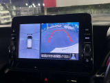 アラウンドビューモニター付きで楽々駐車