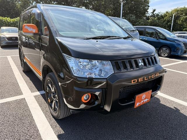 デリカD:5 2.2 アクティブギア 4WD 禁煙車 ワンオーナー ALPINE製9インチナビ