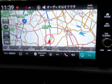 ナビゲーションももちろん装備。多彩な機能で快適ドライブをアシスト。オーディオ機能も充実していますね。