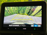 【バックカメラ】駐車時に後方がリアルタイム映像で確認できます。大型商業施設や立体駐車場での駐車時や、夜間のバック時に大活躍!運転スキルに関わらず、今や必須となった装備のひとつです!