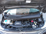 エンジンルームの写真です!納車前に、ホンダのプロ整備士がしっかりと、点検・整備・確認・オイル&フィルター交換を行い納車しますので、ご安心ください☆☆
