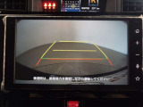 バック駐車が苦手な方の強い味方です。後方の状況が一目で分かりますので安心ですね。