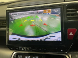 ガイドライン付きバックモニターで車庫入れも安心。知らない道でも安心して楽しくお出かけができます