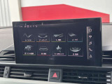 MMI コントロールパネル。シンプルなデザインのメニューなどによって優れた操作性を実現しています。