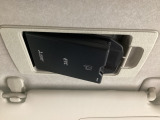 マツダ純正スマートインETC装備!サンバイザーの裏に車載器をスッキリ収納!ワンプッシュでETCカードの出し入れも簡単にできます。