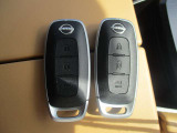 機能充実のインテリkeyは2本。リアゲ―トも開閉可能です。