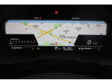 12.3インチフル液晶メーター センターインフォメーションディスプレイのナビゲーションと連携する地図画面を表示することができます。