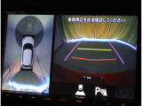 全方位カメラ装備☆前後左右4つのカメラが上から見ているように映すので安心して駐車できます♪