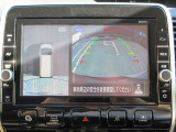 【MOD付きアラウンドビュー】全周囲型アラウンドビューモニターにはMOD(移動物検知)も付いて車庫入れも安心楽々ですね。