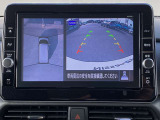 車の上から見下ろしたような360度見えるアラウンドビューモニター搭載してます!狭い駐車場や暗い場所でも安心して駐車出来ます!