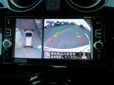 アラウンドビューモニター搭載車です。360度見渡せるカメラで苦手な駐車も安心です。