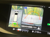 【アラウンドビューモニター】専用のカメラにより、上から見下ろしたような視点で360度クルマの周囲を確認することができます☆死角部分も確認しやすく、狭い場所での切り返しや駐車もスムーズに行えます。