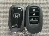 キーレス付き。このキーでスライドドアを開けることもできます。