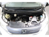 Hondaの技術が詰まったエンジンルーム☆☆☆エンジンルーム室内ともにルームクリーニング済みで清潔です◎快適なドライブをお楽しみください♪♪