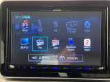 【ナビ】TV CD/DVD再生やBluetoothオーディオなど多彩なメディアに対応したメモリーナビを装備しています。