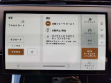 テレインレスポンス。オフロードに対応するため、様々な状況でのドライブモードの選択が可能。街乗りはもちろんのことオフロードもこの一台でお任せください。