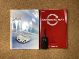 車両の説明書と整備記録簿も完備しております。スペアキーは付属してございません。ご了承ください。