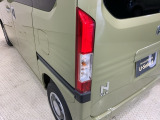 視認性がいいテールランプ。後続車にも存在をアピール。